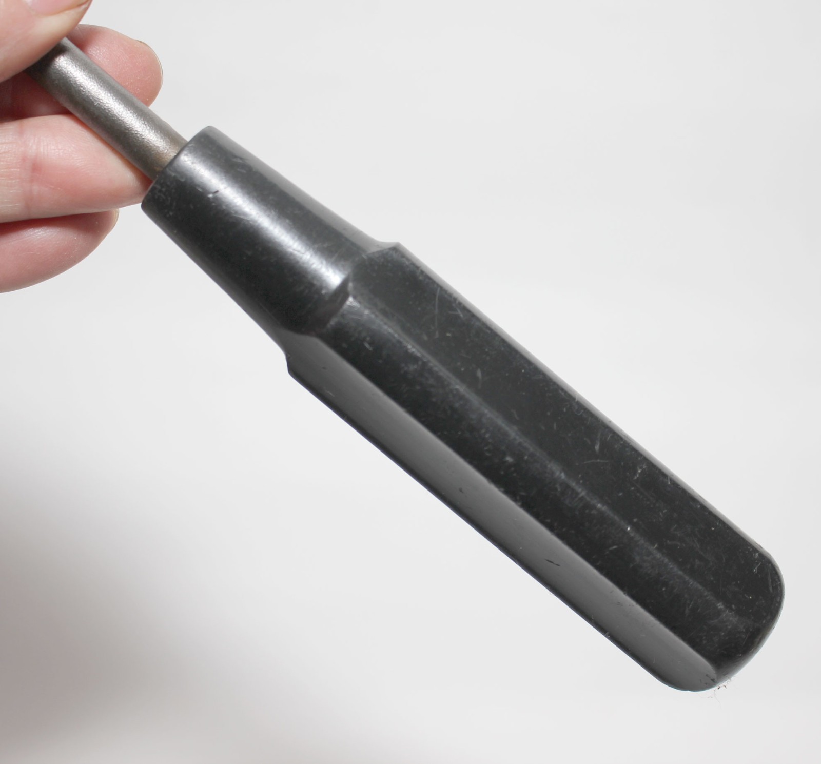 IRWIN Flat Slotted Screwdriver BELL SYSTEM E6 Black Handle 10.5″ Long USA Made