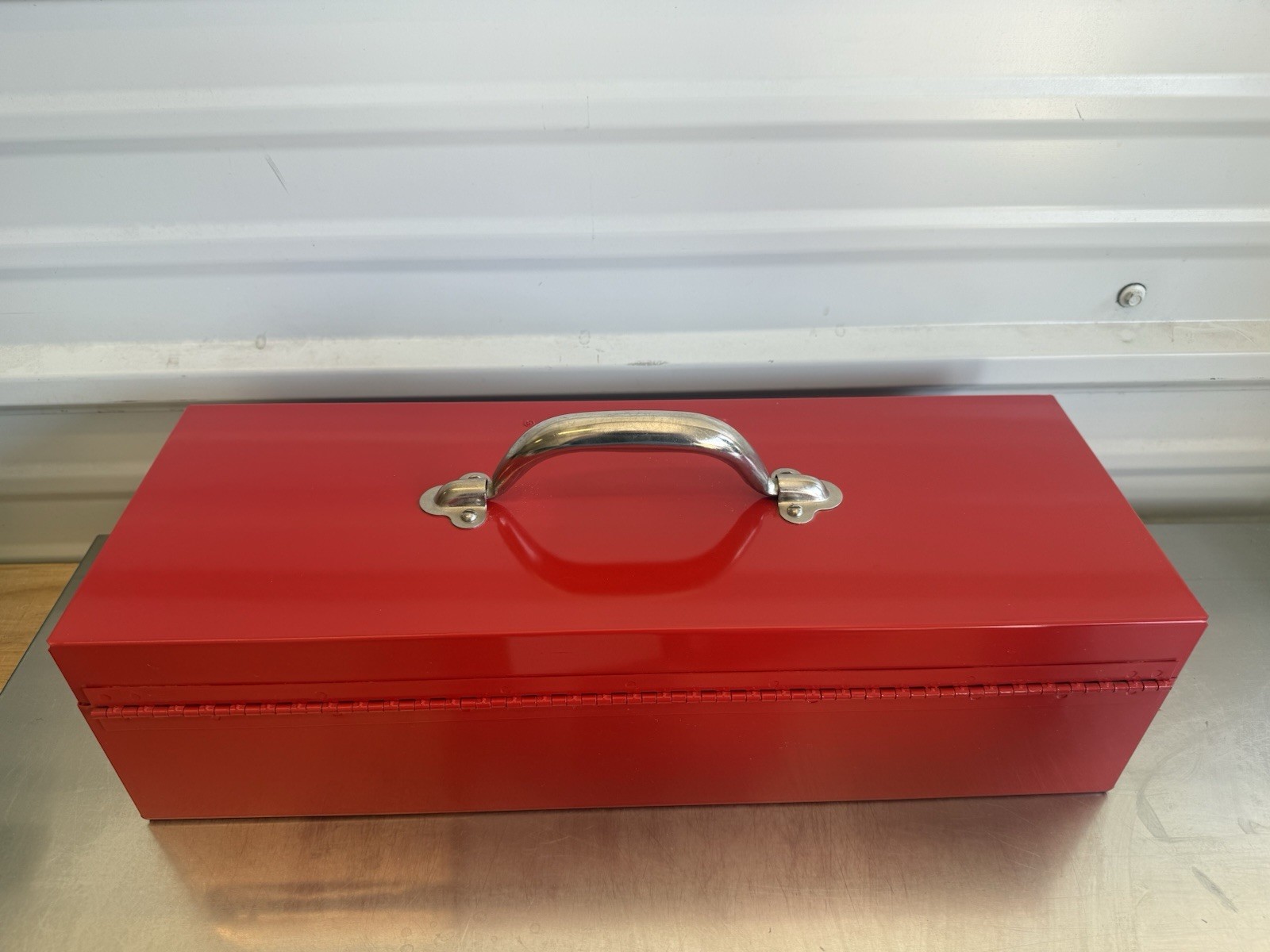 Vintage Snap On Red Handheld Tool Box Removable Divider Tray KRA 250B