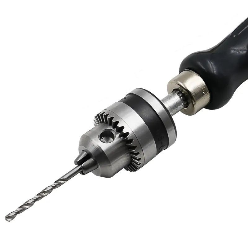 Morezmore M00136 1pc Adjustable Pin Vise Hand Drill Vice Chuck 0.6-6mm 0.04-1/4″