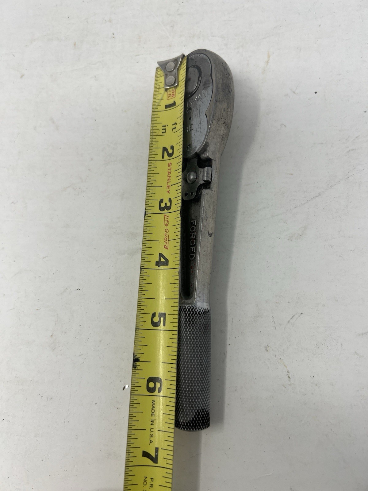Vintage 1930’s-40’s Craftsman BE Ratchet 1/4” Drive Socket Wrench Antique Tool