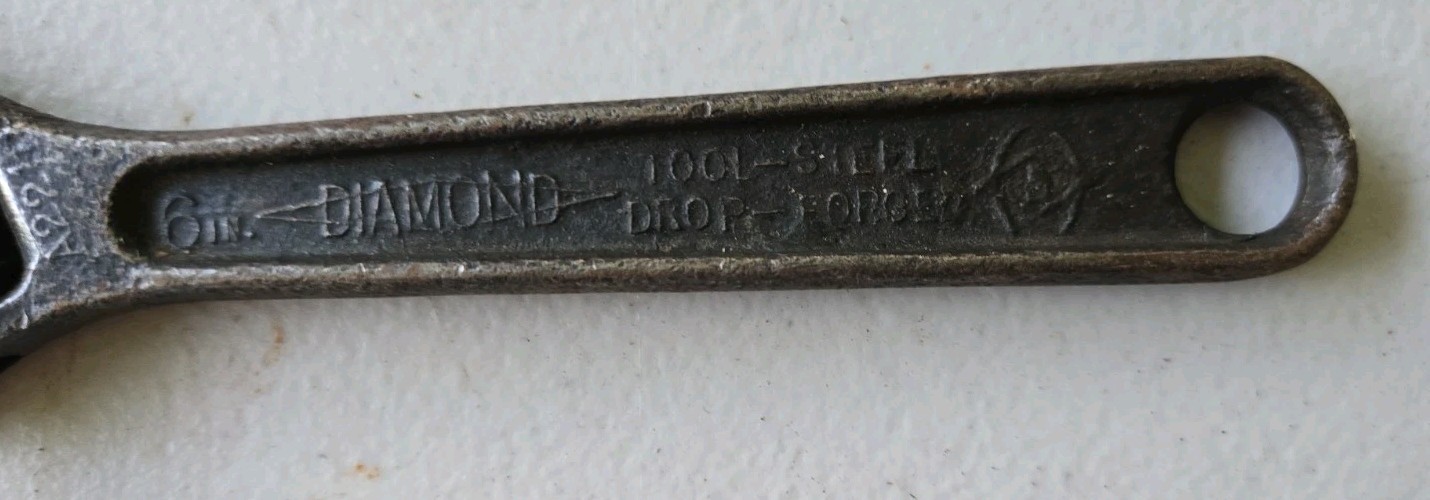 Diamond Calk Horseshoe CO. Diamalloy 12″ & 6″ Adjustable Wrench Duluth Minn USA