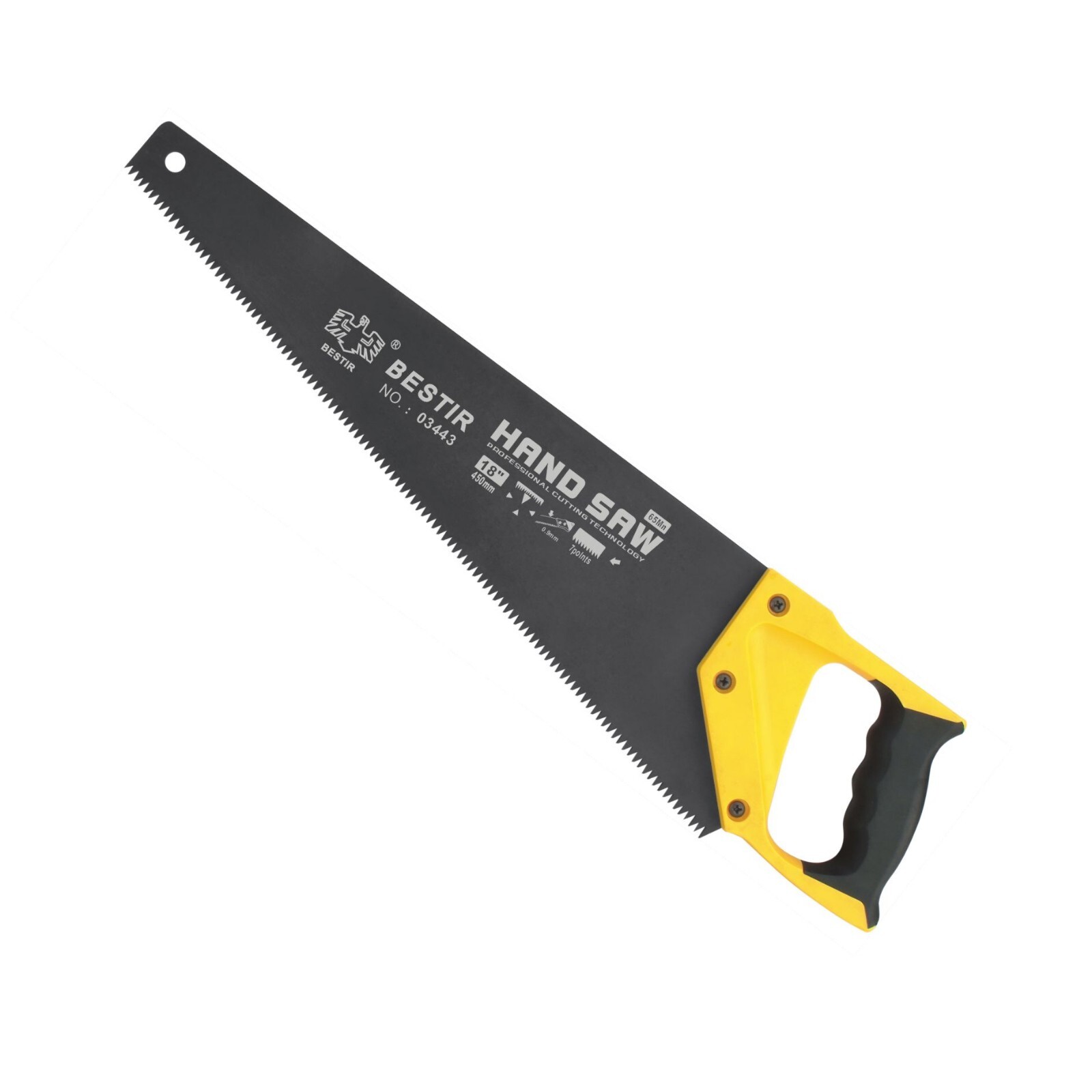 20inch 500mm Hand Saw with Rubber Grip Handle Cutting
