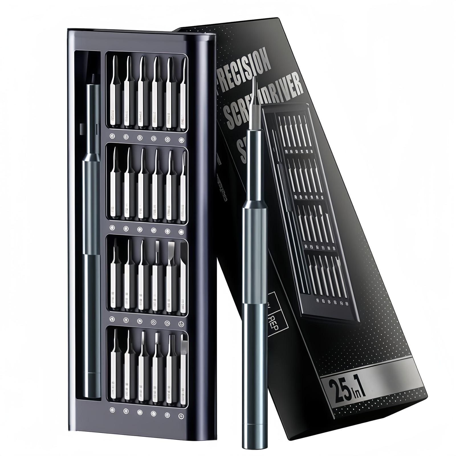 25pcs Precision Screwdriver Set Magnetic Mini Repair Tool Kit S2