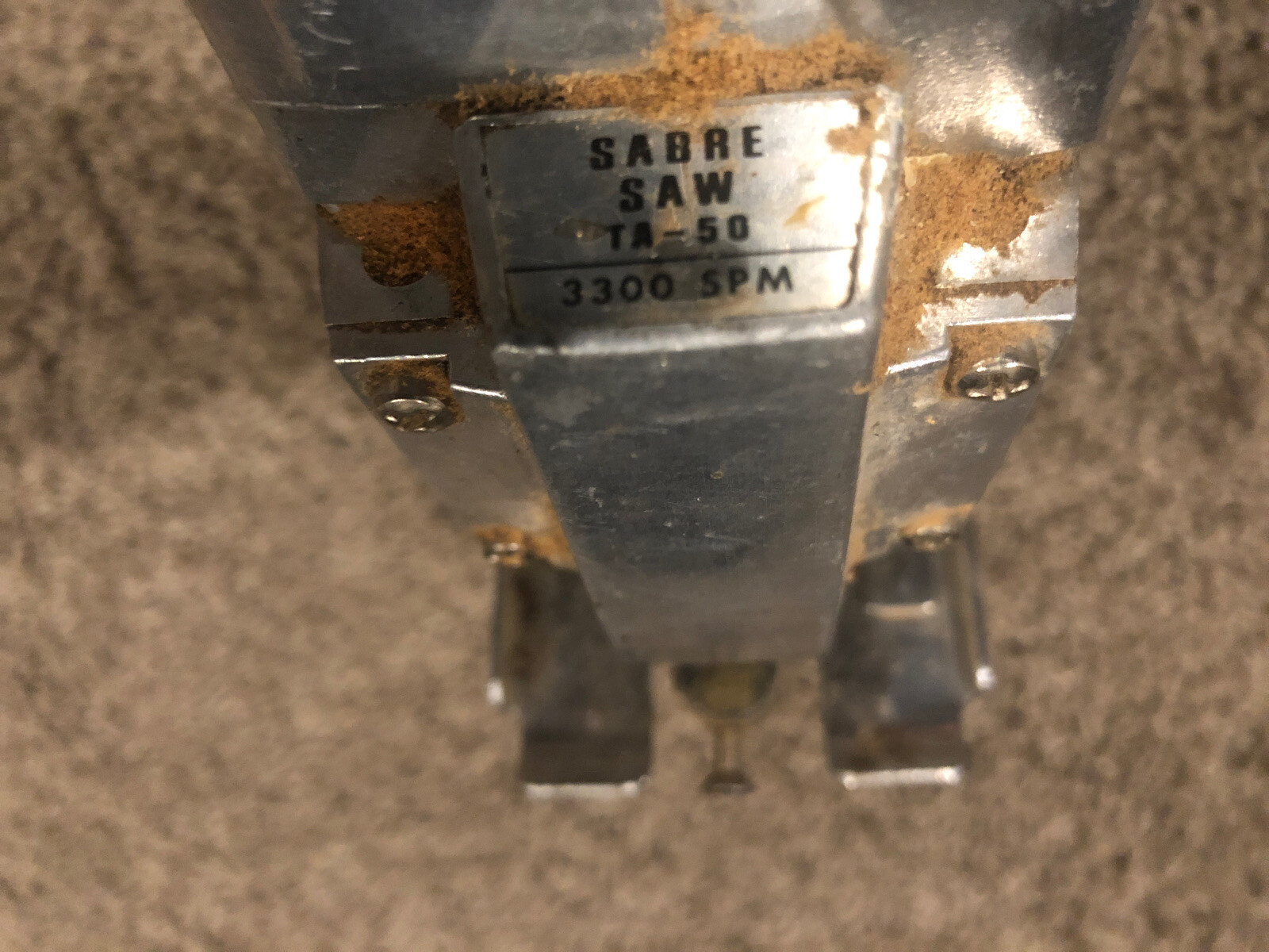 Vintage GE General Electric 15TM-1 Power Unit W/ TA-50 Sabre Saw Metal Housing