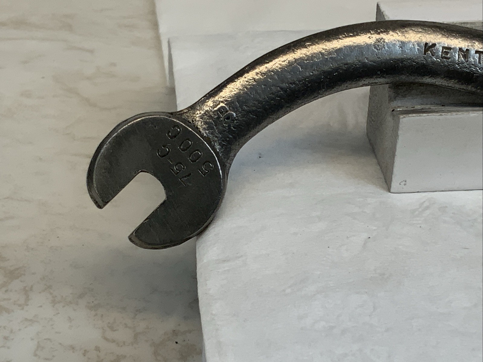 Kent-Moore S-shaped Open End Wrench, 1/4 X 5/16, Bonney Tools, USA