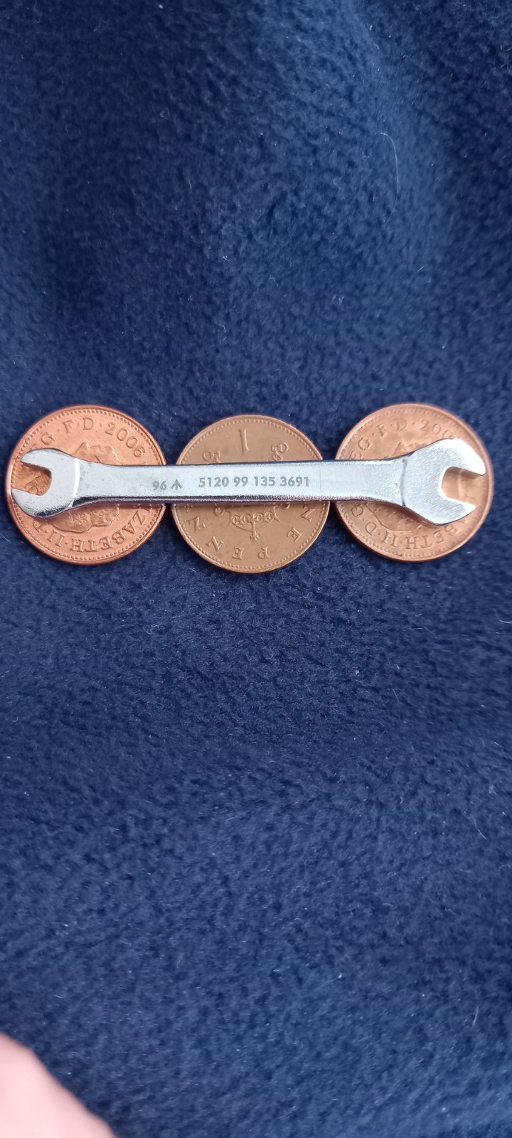 Miniature spanner wrench 3.2 mm x 4 mm one of the smallest you will find