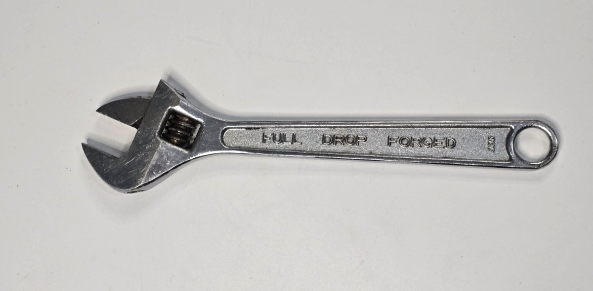 Fuller Tool Co No 10 250 mm Crescent Adj Wrench Japan
