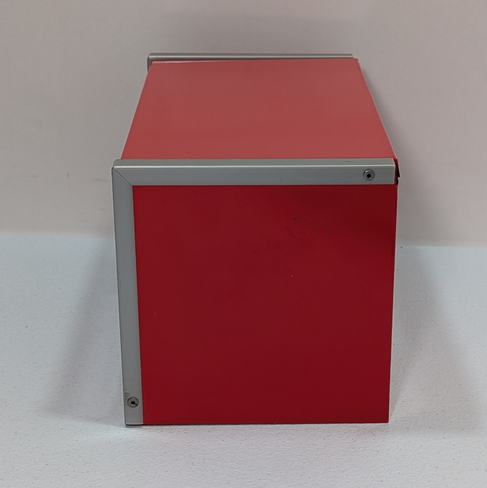 Snap-On Mini Micro Red Tool Box Top Chest Used Condition No Drawer Liners