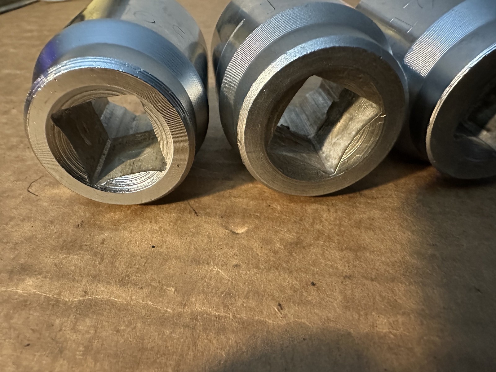 CRAFTSMAN 4 PC 3/4″ DRIVE 12 POINT SOCKETS 1-5/16″, 1-3/8″, 1-7/16″ & 1-1/2″ USA