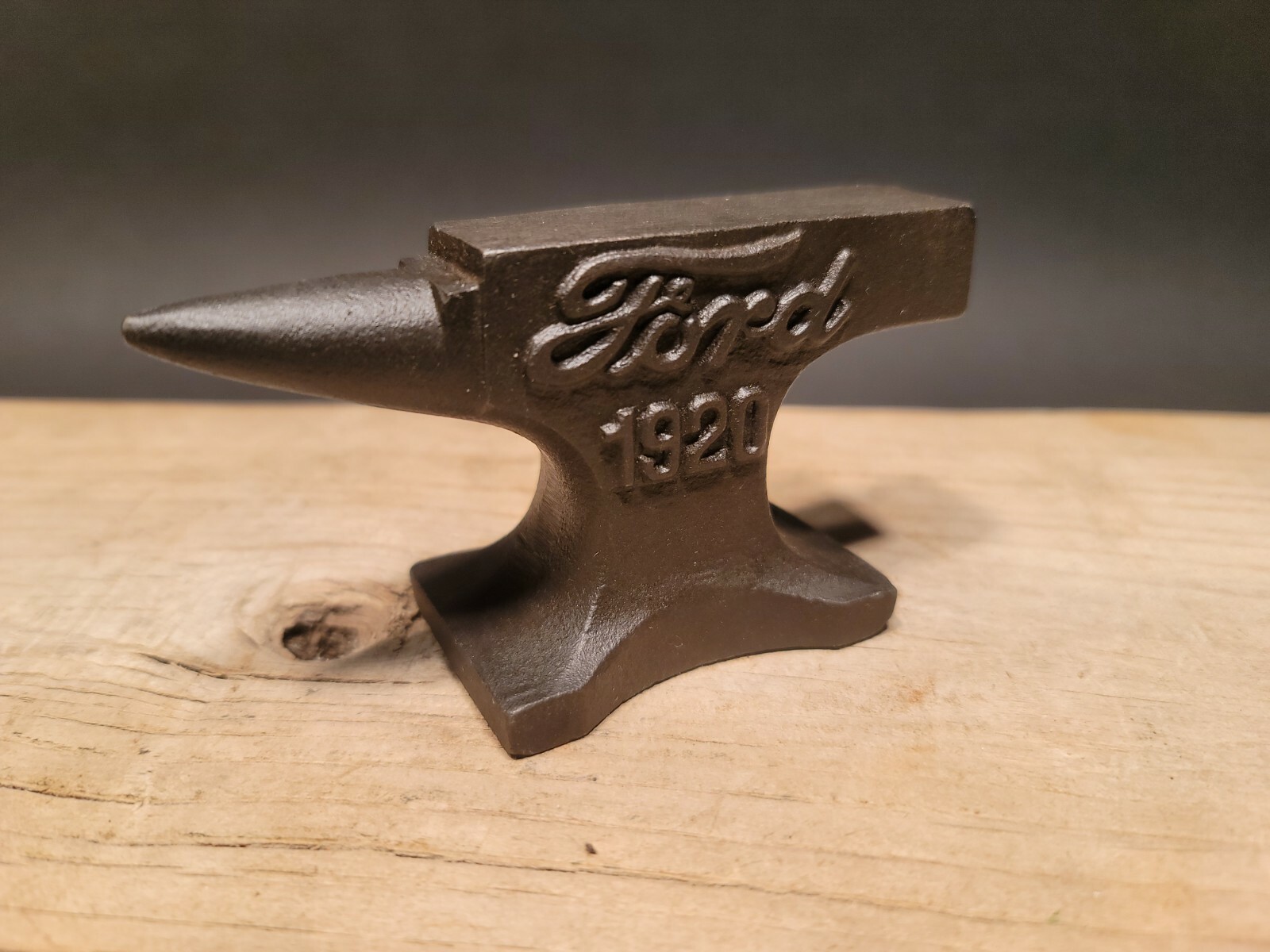 Vintage Antique Style Cast Iron Ford Miniature Anvil
