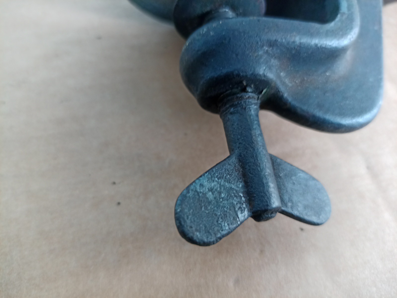 Vtg Lehigh Bonney Clamp-on Bench Anvil Vise(Made In USA)