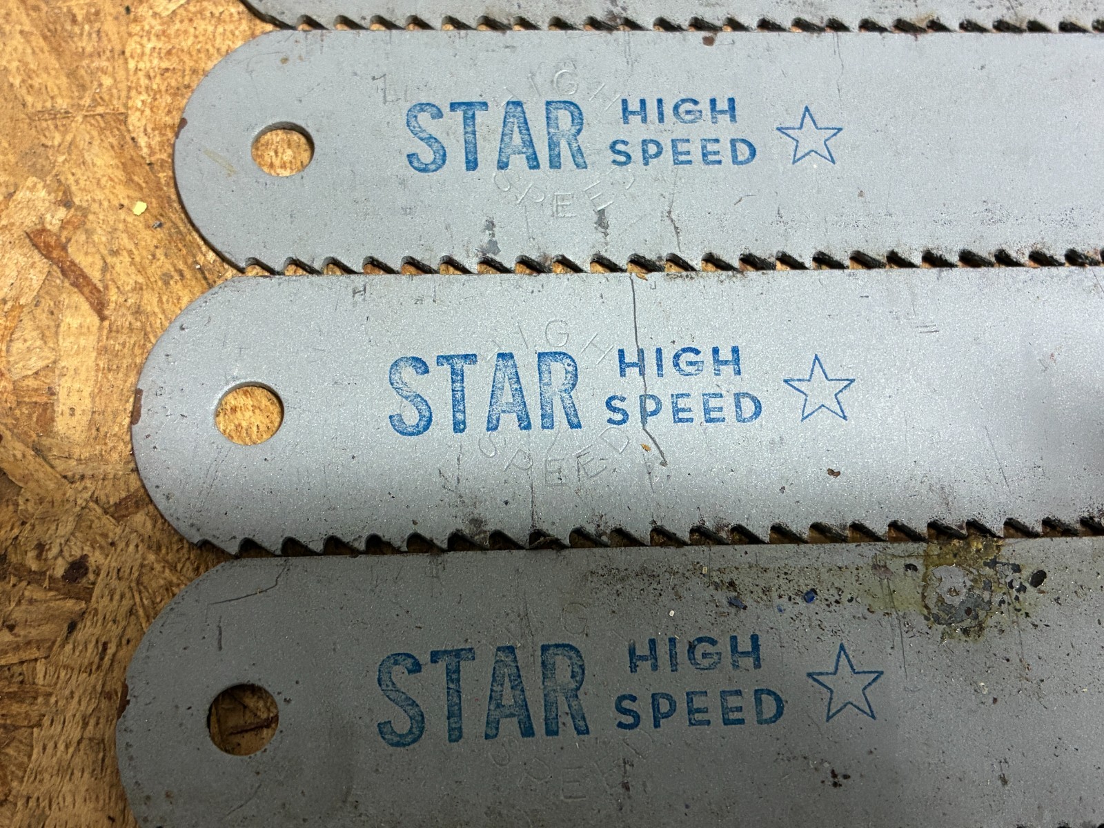 Vintage NOS Clemson Brothers power hack saw blade.