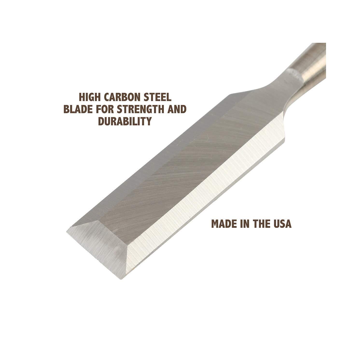 Buck Brothers 120102BC 3/8 Inch x 5 Inch Professional Wood Chisel Woodwork Ch…