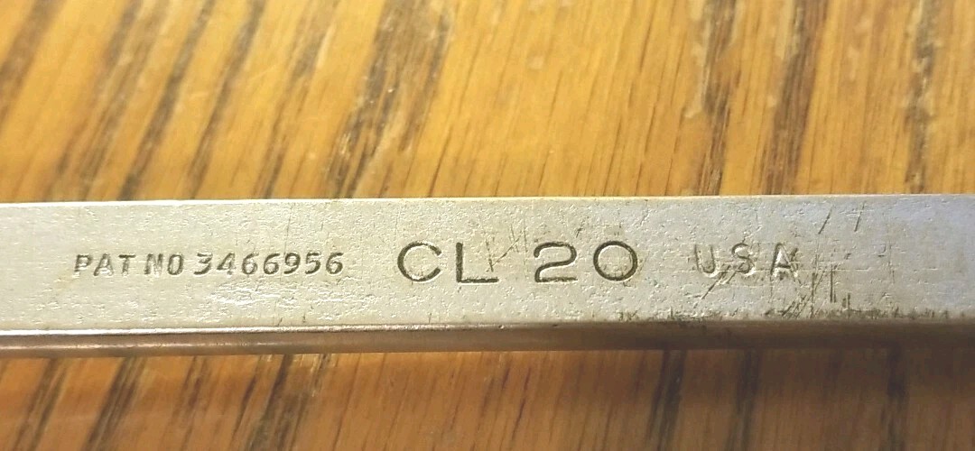 Mac Tools USA Made – 5/8” Combination Wrench, 12 Point,# CL20 Tool.