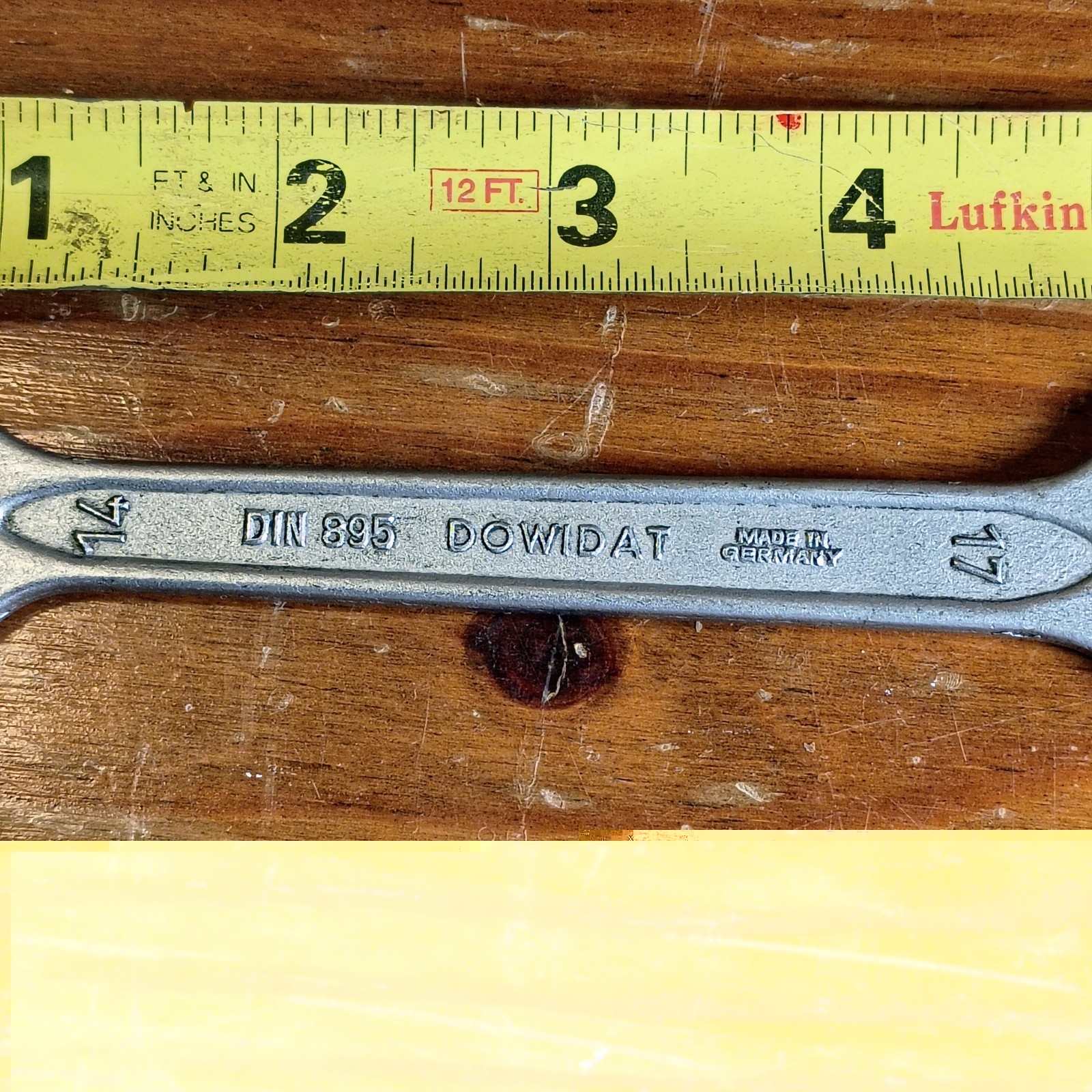 Vintage MERCEDES-BENZ Made In West Germany 14mm 17mm Wrench