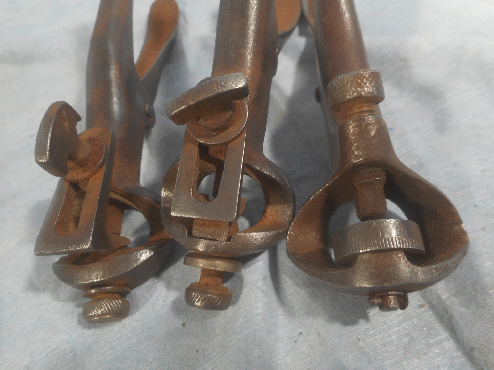 Set Of 3 Antique/VTG Saw Set Tools 2 Morrills and 1 PARR?