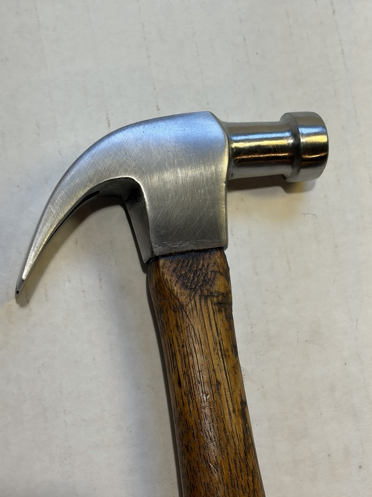 Beautiful Vintage Plumb Permabond 13oz Wood Handle Claw Hammer USA