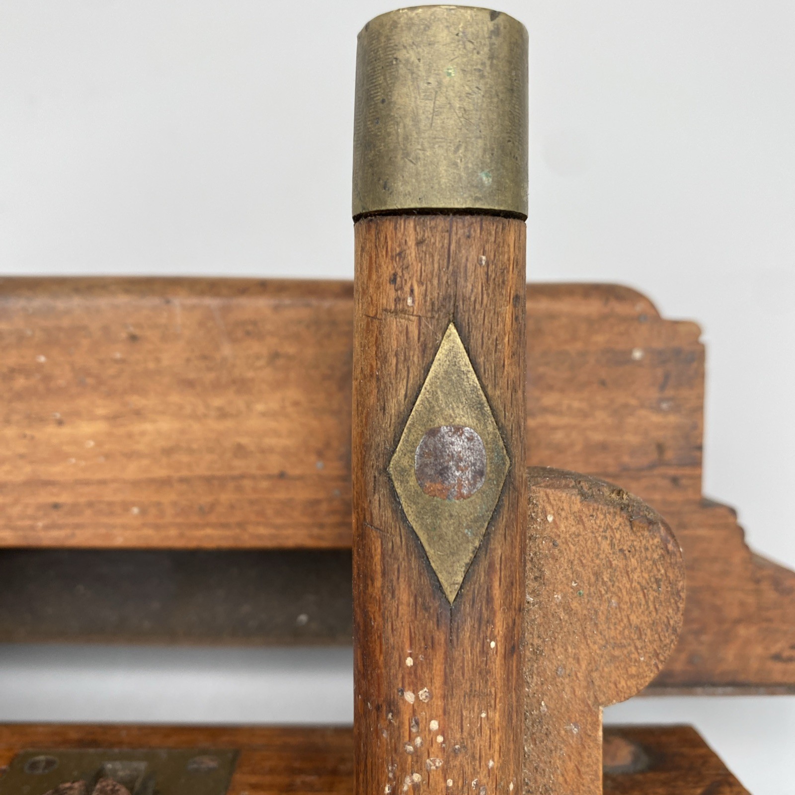 Griffiths Norwich Plough Plane Wood and Brass.