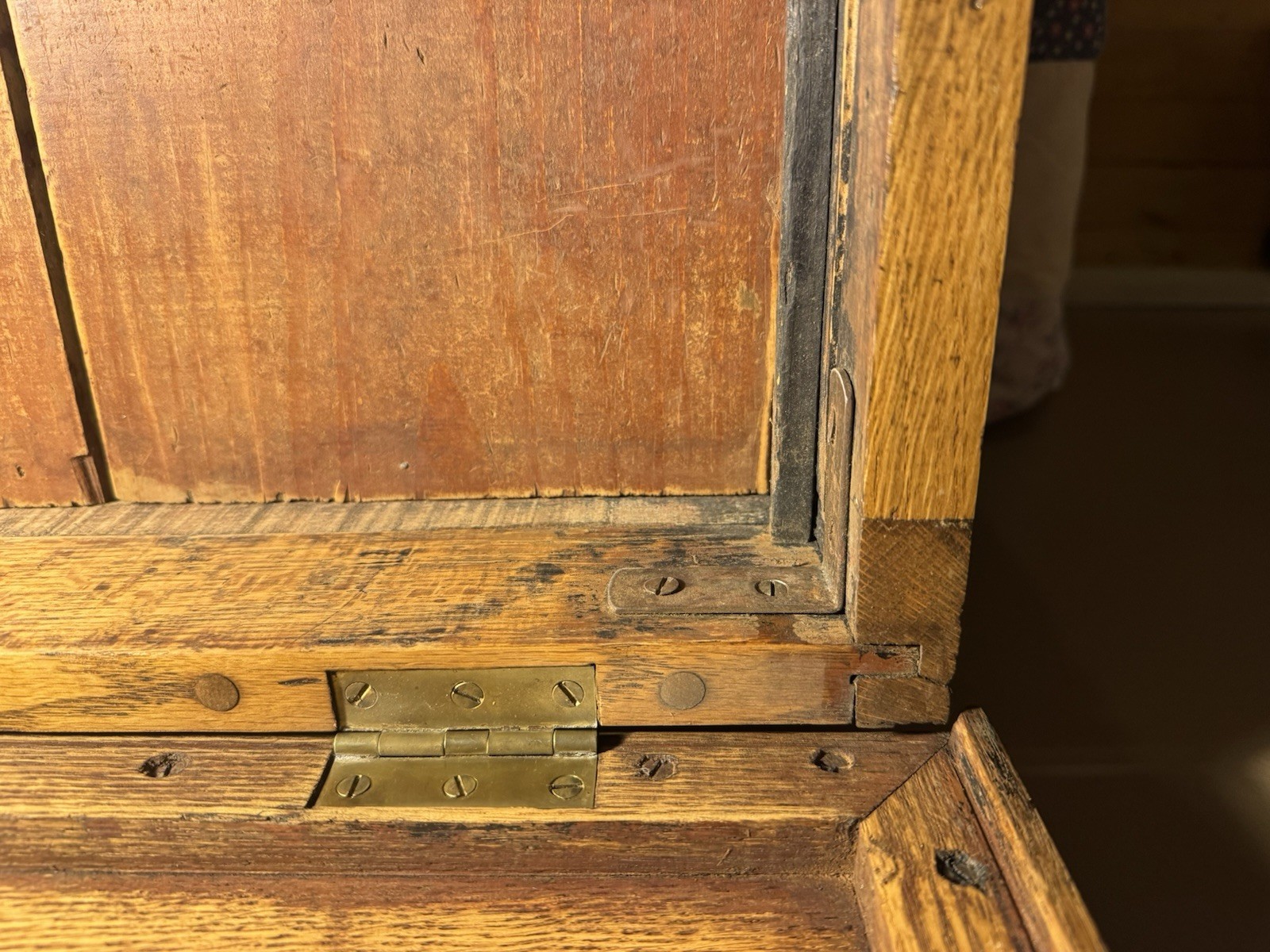 Old Machinist Chest. Late 1800 Early 1900’s Heavy Solid Piece.