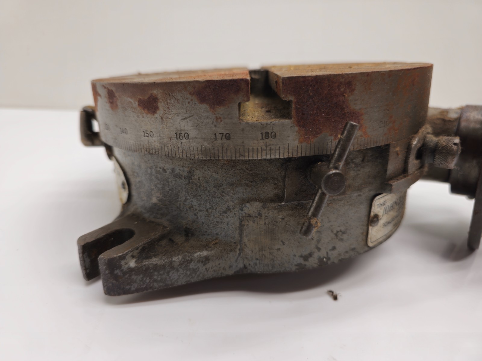 John B. Stevens Horizontal Rotary Table Dividing Head Attachment Machinist