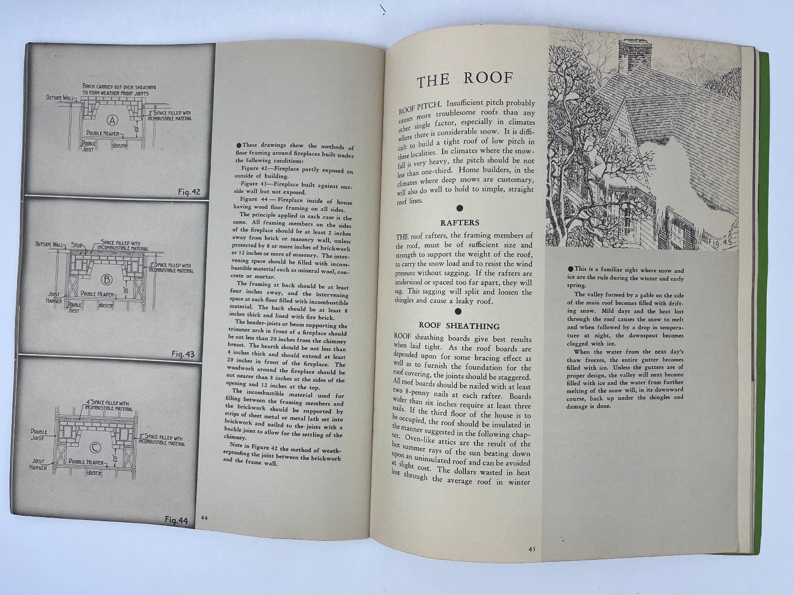 1937 The High Cost of Cheap Construction Weyerhaeuser Illustrated Oswego Co.