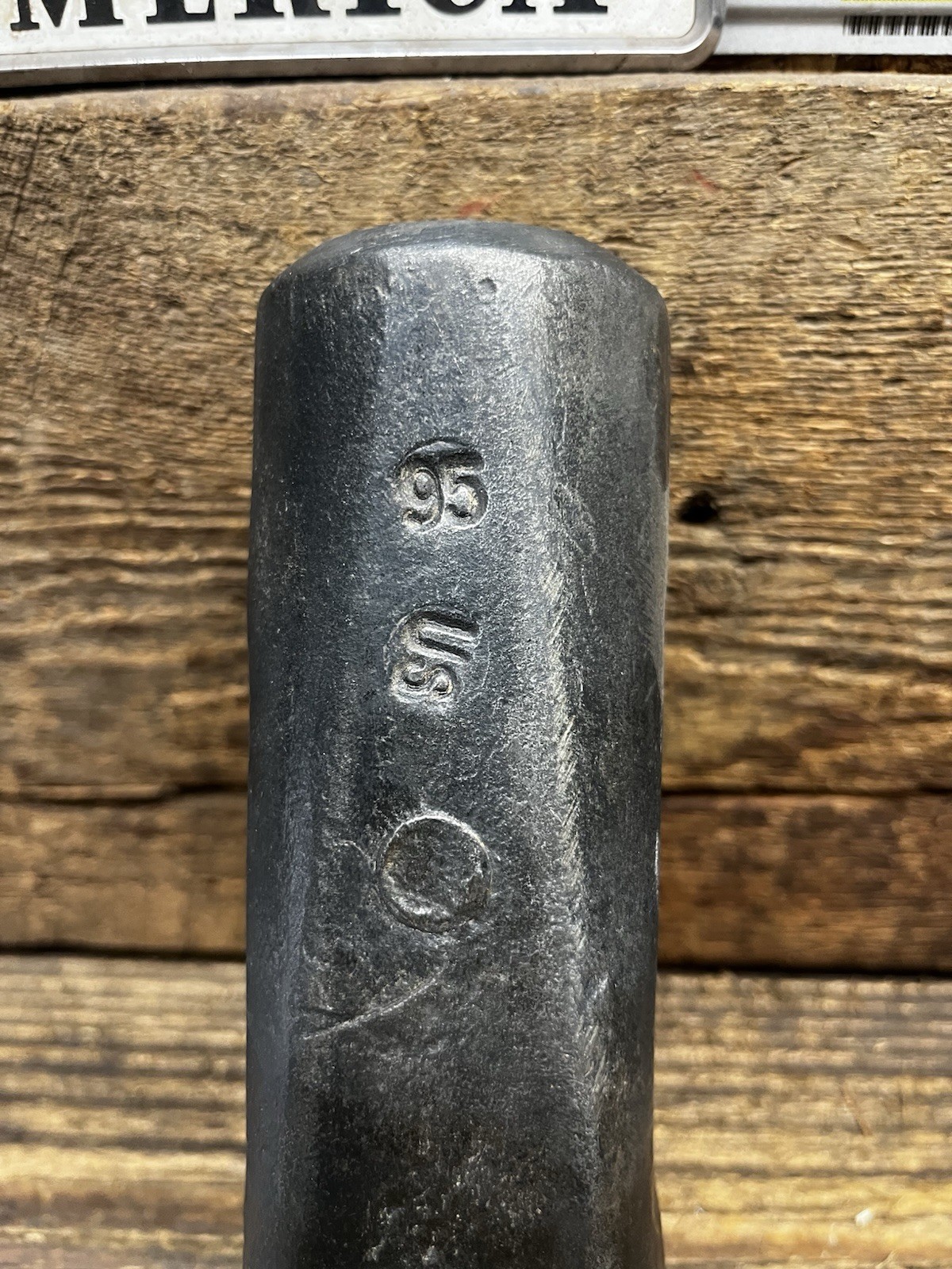 Vtg Wooding Verona 8 Pound Splitting Maul Axe Tool Logging Nice Clean & Sharp