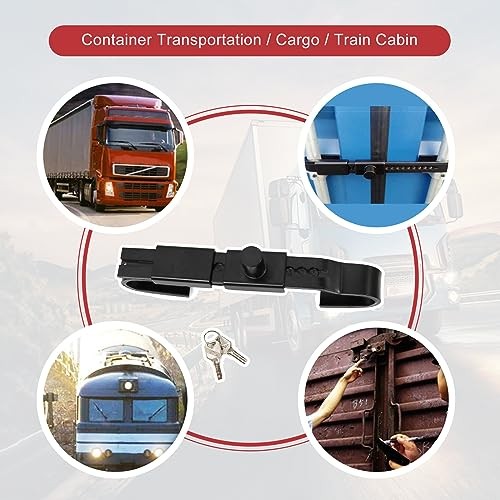 Adjustable Steel Cargo Door Lock Shipping Container Lock Trailer Lock Truck 1