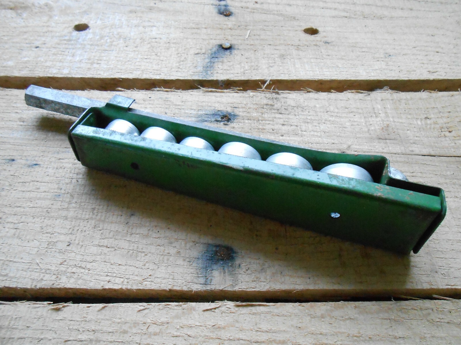 Vintage Partial INDESTRO 1351 Socket Set L Arm Case * 2 X 9/16″ & Japan Hex Bar