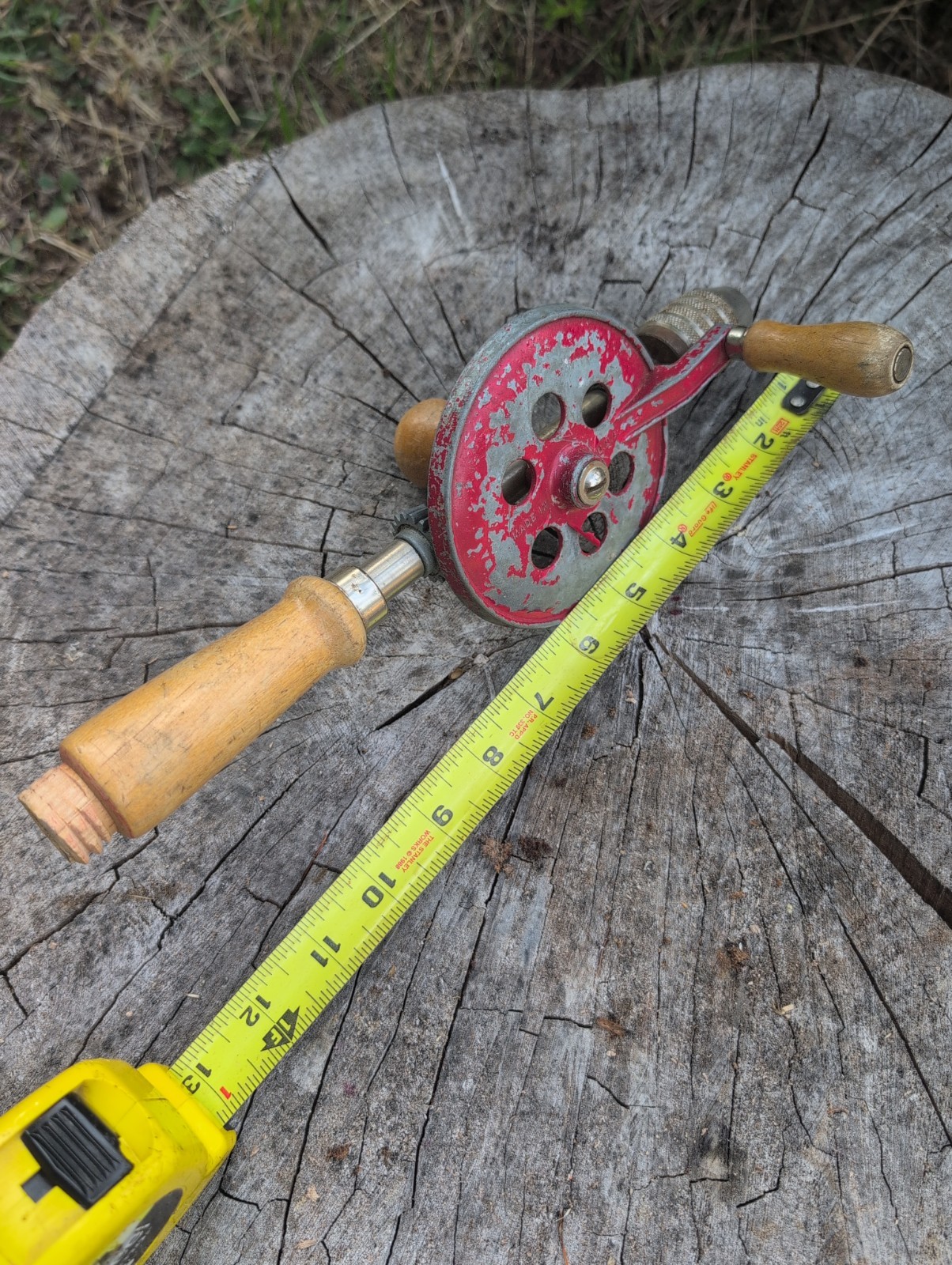 Vintage Hand Crank Drill Made in USA
