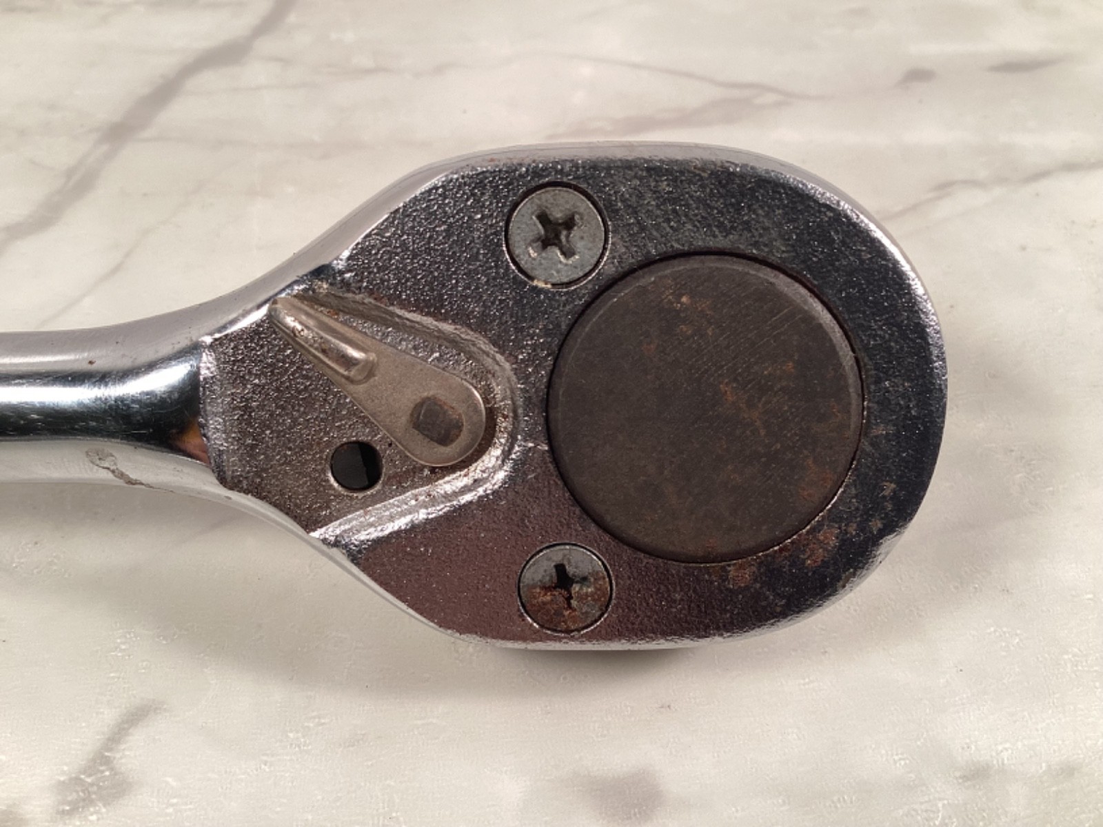 Vintage Proto Ratchet #5450 NOS 1/2″ Drive SAE 10″ Pear Head Reversible USA Made