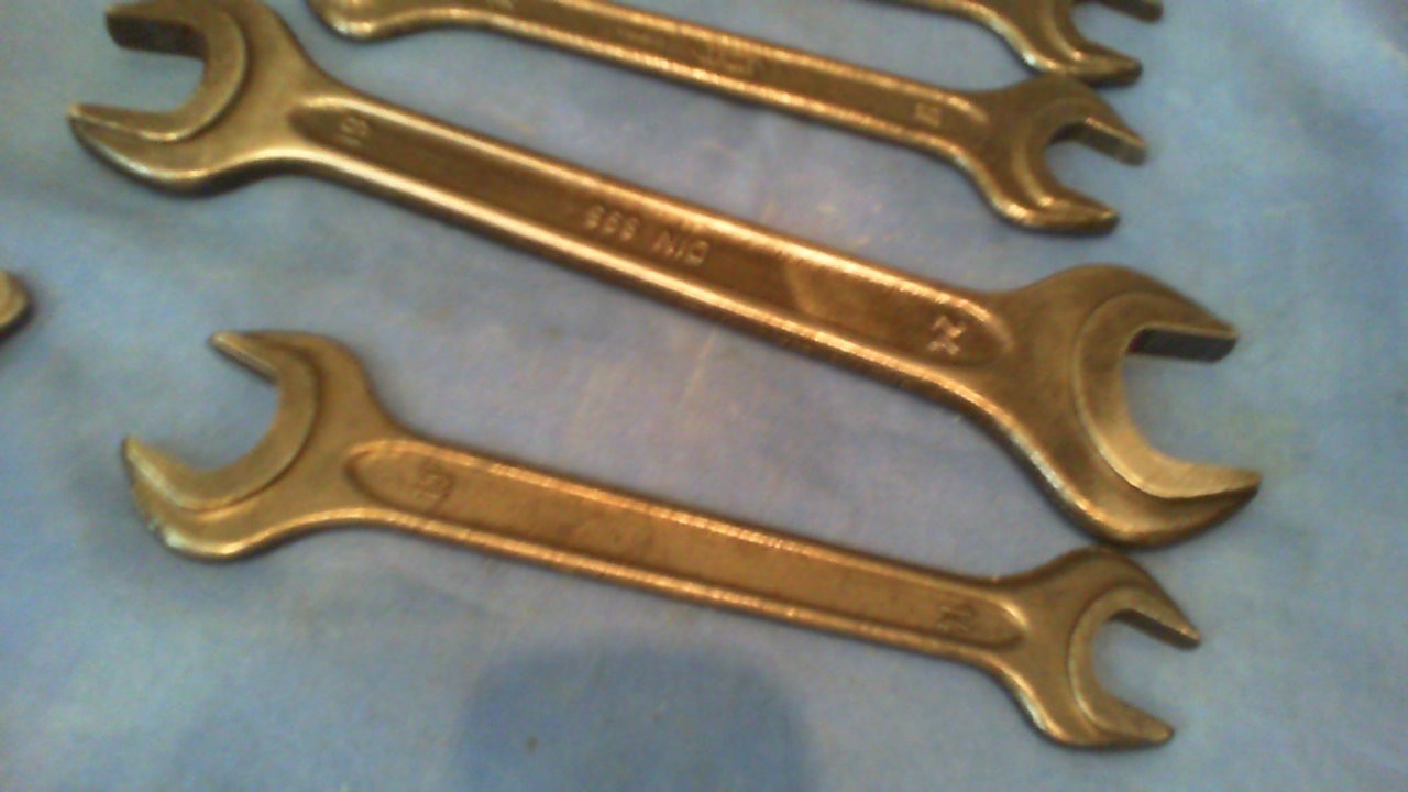 VINTAGE SPANNERS METRIC DIN 895 GERMAN MADE STUBAI MERCEDES-BENZ GEDORE DOWIDAT