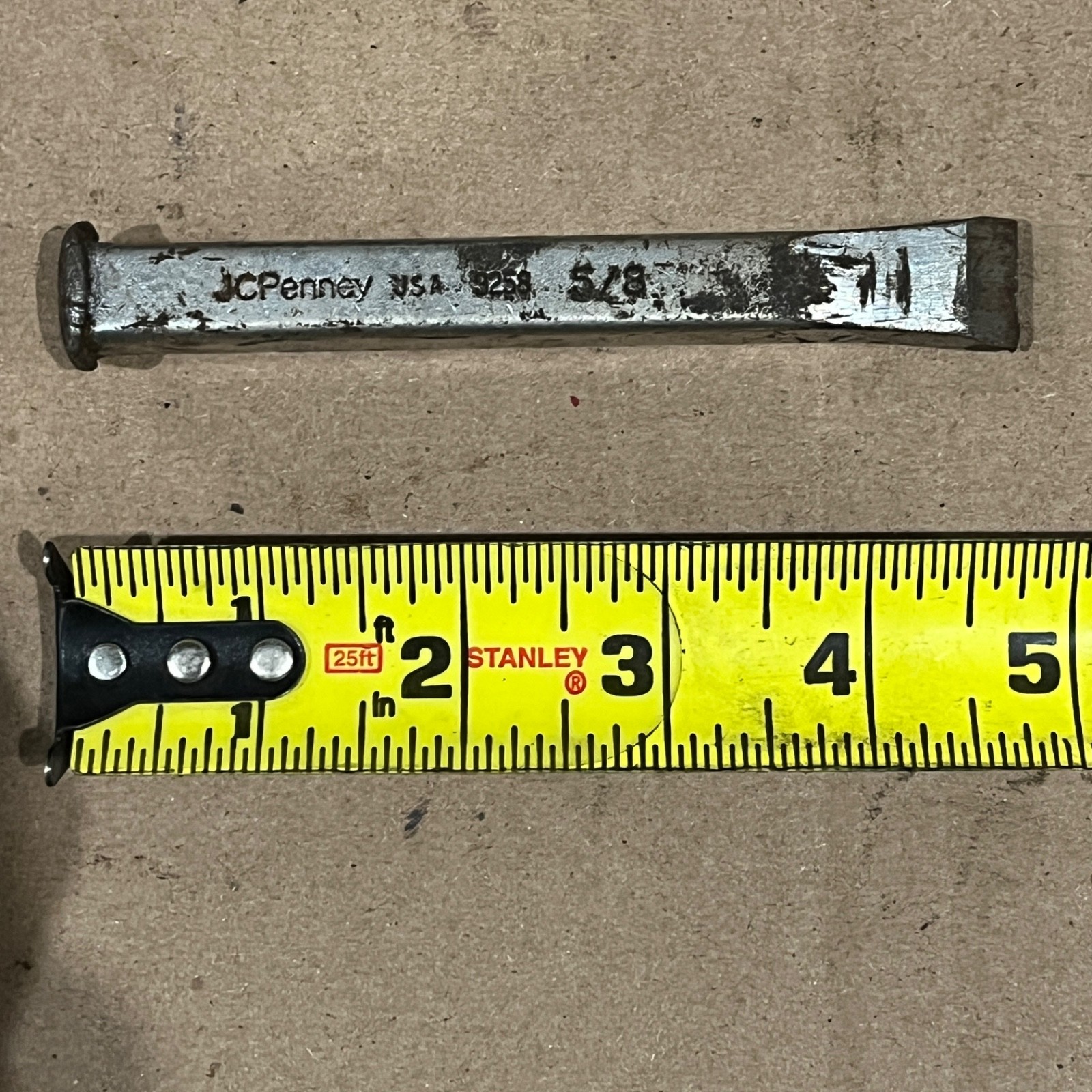 JC Penney Hand Tools 5/8″ X 5 1/2” Angled Cold Chisel USA