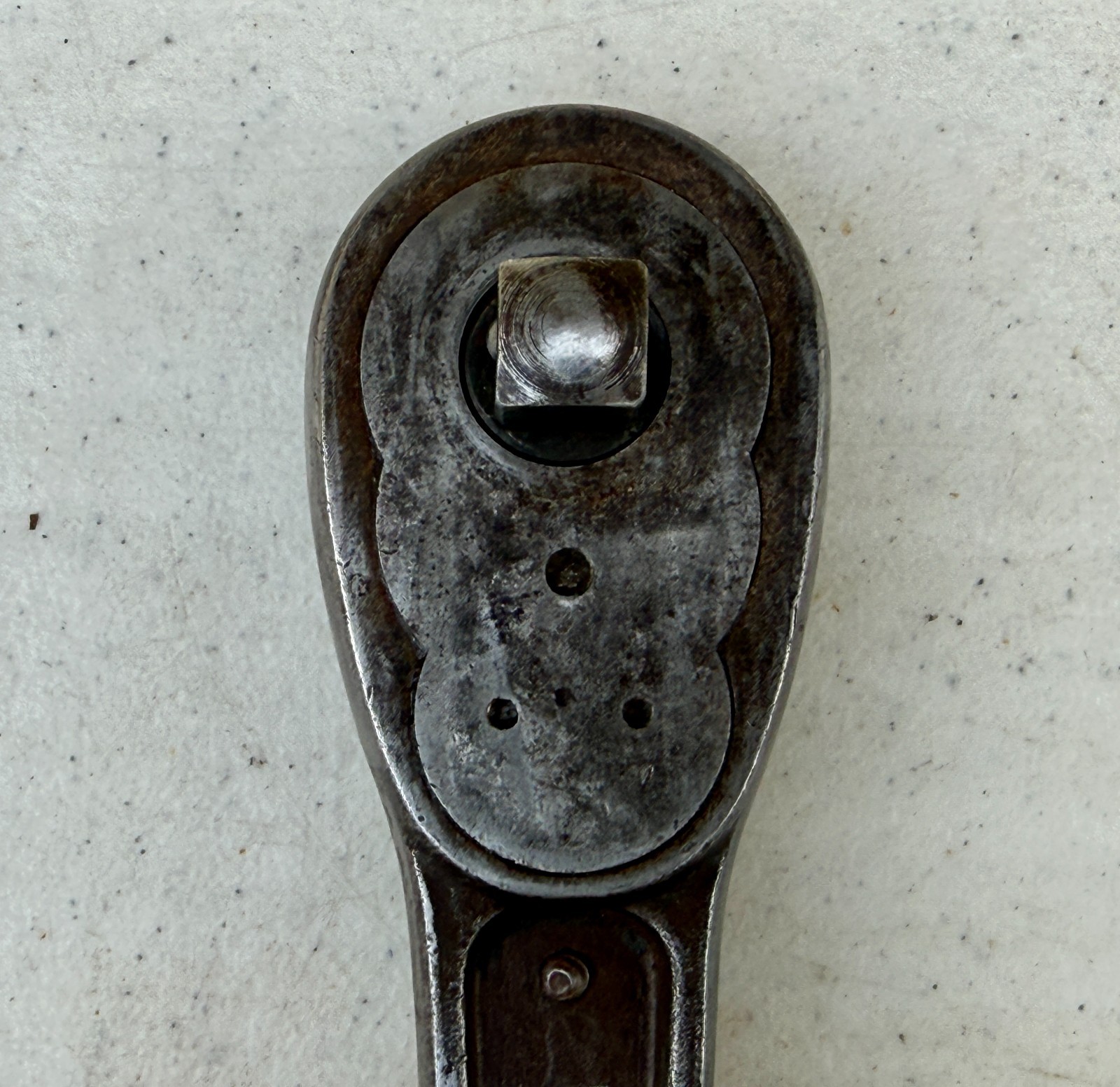 Vintage Craftsman USA BE Ratchet 1/2 Drive 1930’s or 40’s Made In USA Forged