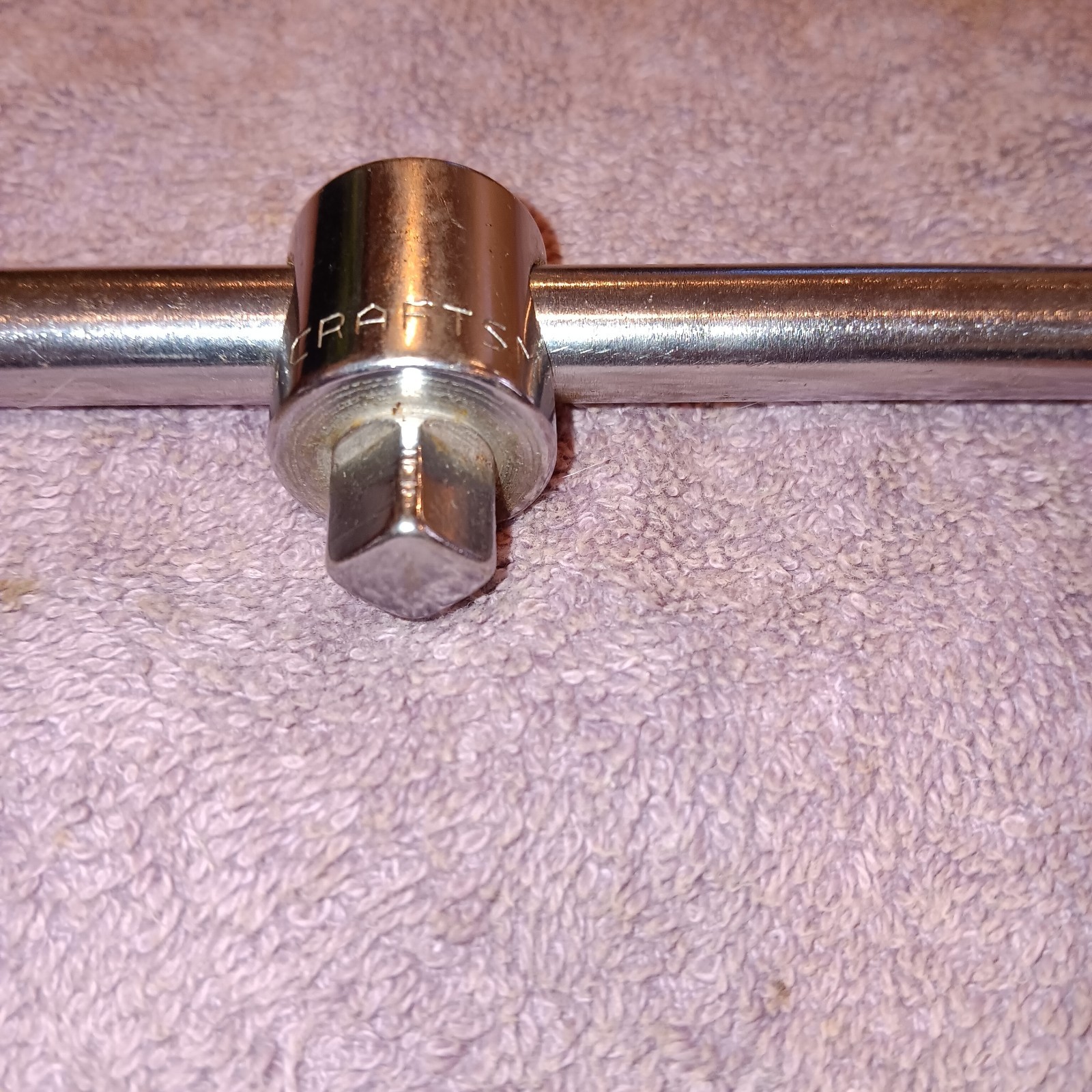 Vintage Craftsman USA 3/8″ Drive Sliding T Handle Breaker Bar 8” V Series