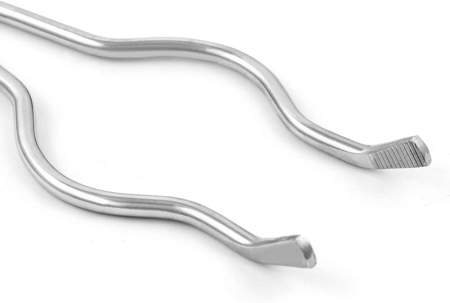 16″ Stainless Steel Crucible Tongs for Laboratory, Industry