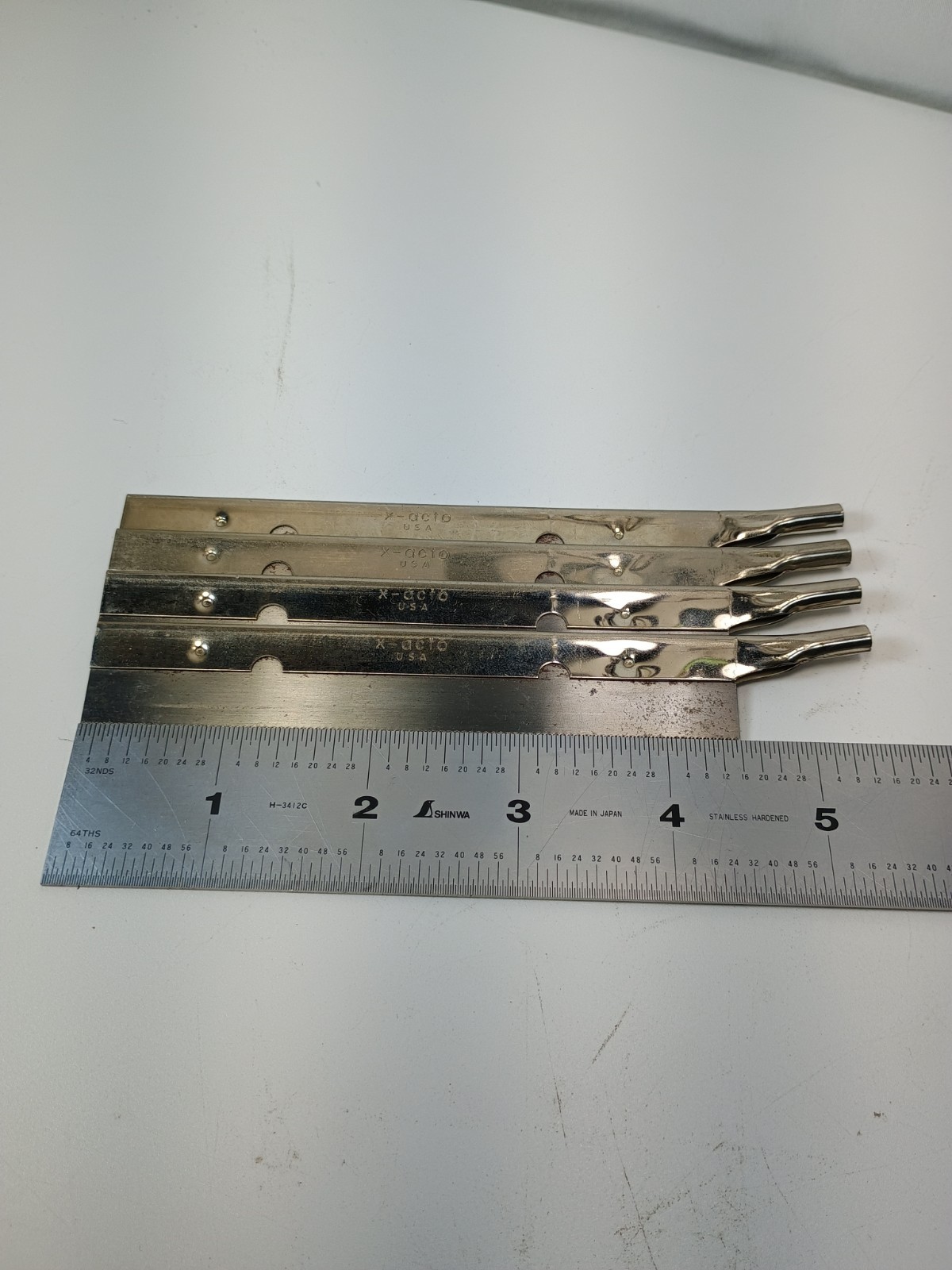 X-acto Xacto Razor Saw Set 1 Handle 4 Blades Vintage USA