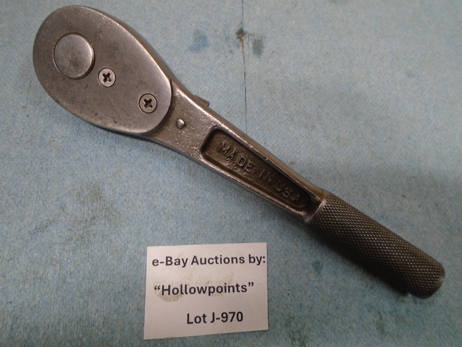 Craftsman USA vintage H code Ratchet 3/8″ Drive w/ 20 Tooth Gear J970