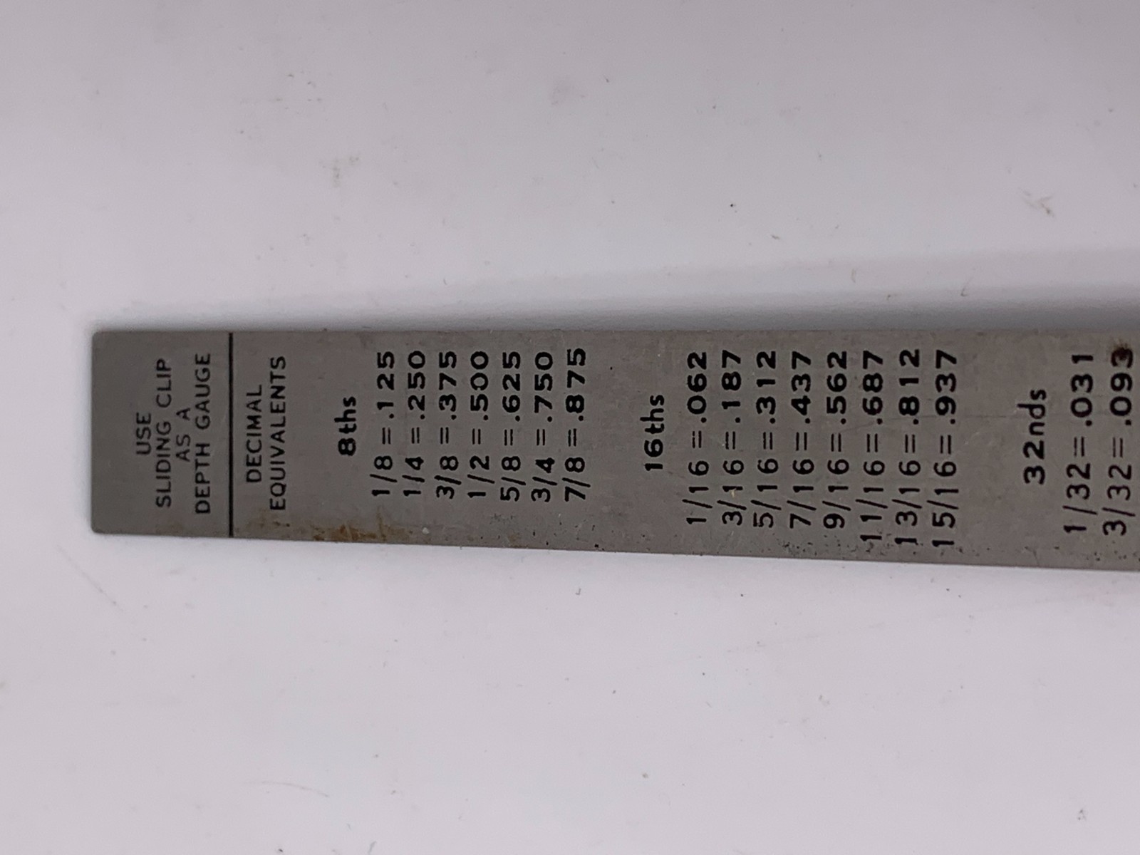 Machinists 6″ x 1/2″ Ruler “Flagg Steel Products Co. Inc. – Hoboken, N.J.”