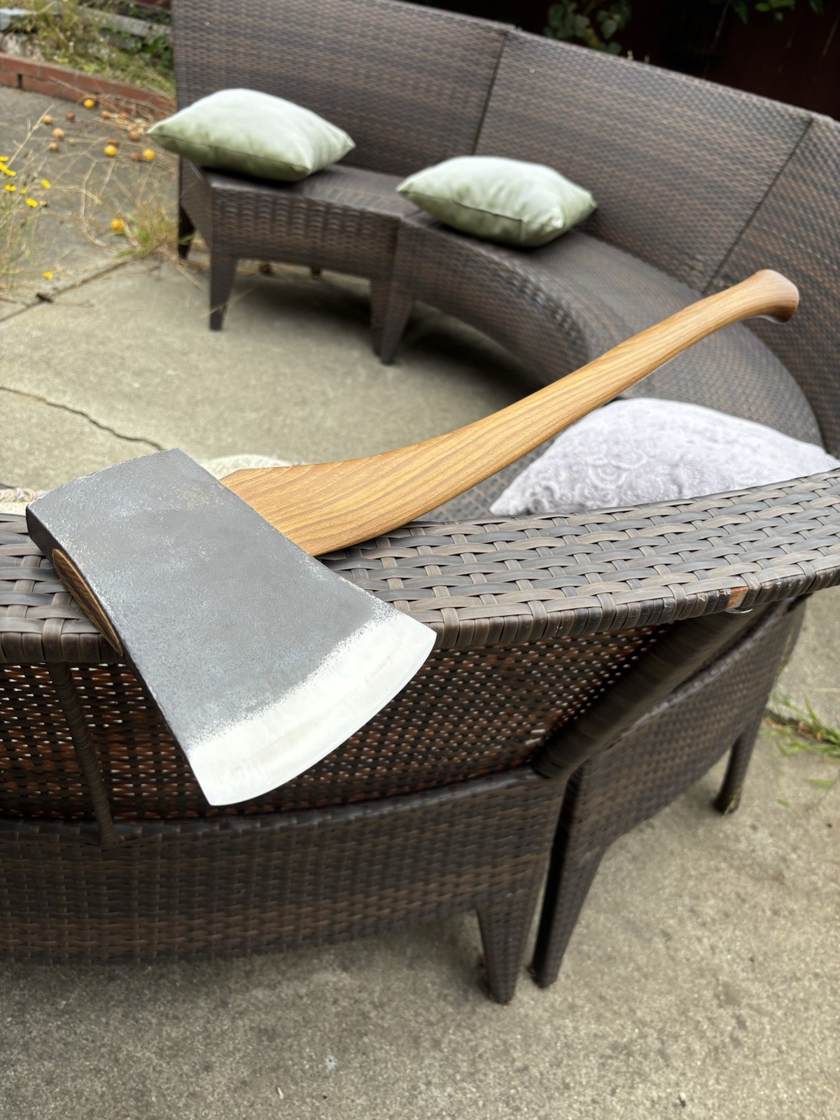 3.1 Kelly A&T Charleston WV Connecticut pattern Axe on Hickory