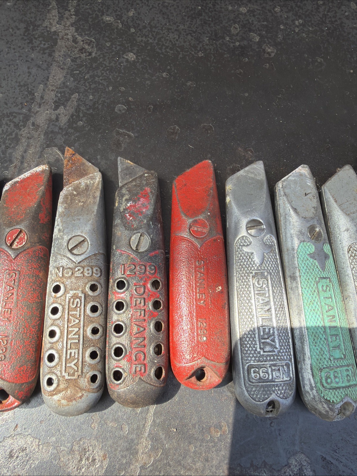 14- VIntage STANLEY UTILITY BOX CUTTERS Knife