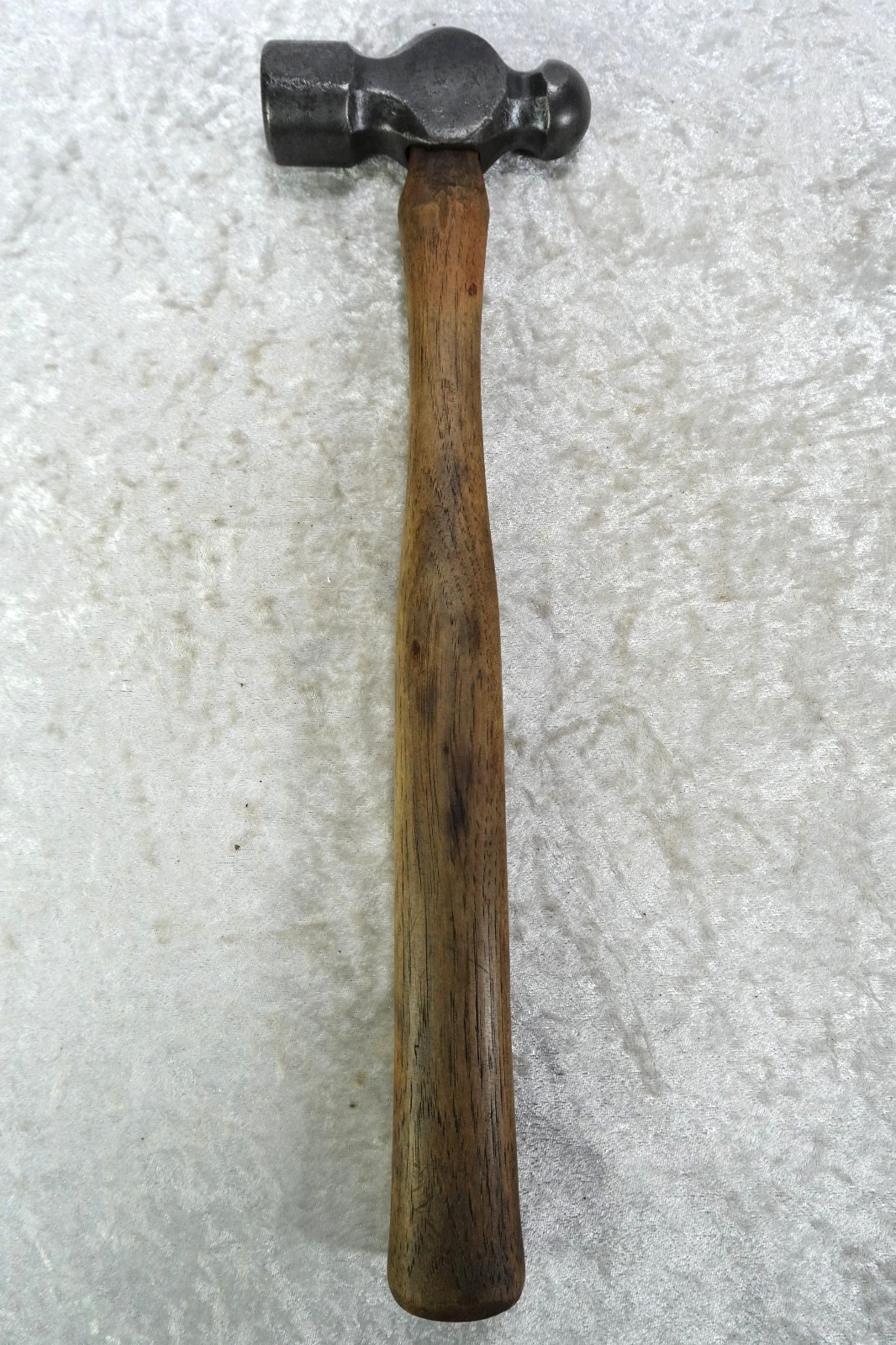 Antique Ball Peen Peden Iron & Steel Co Houston TX Blue Bonnet Machinist Hammer