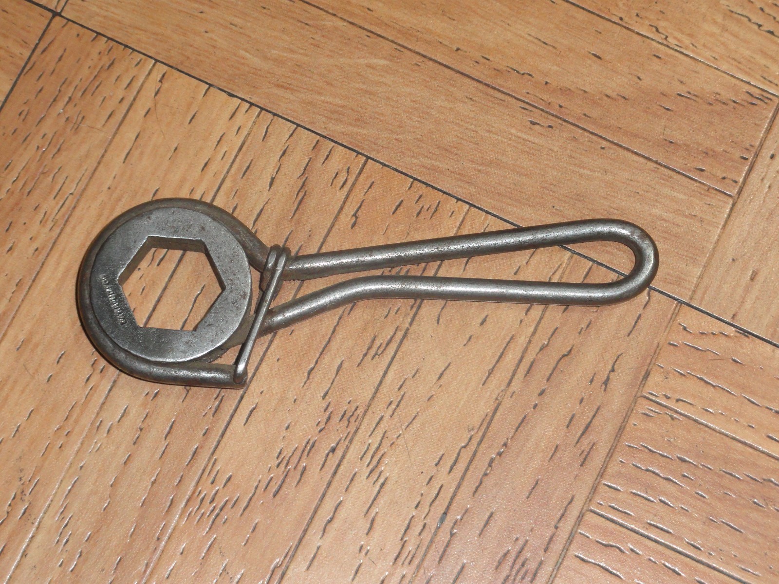 Antique F.E. Walden Wire Handle Ratchet Wrench W/Pat. APL’D For
