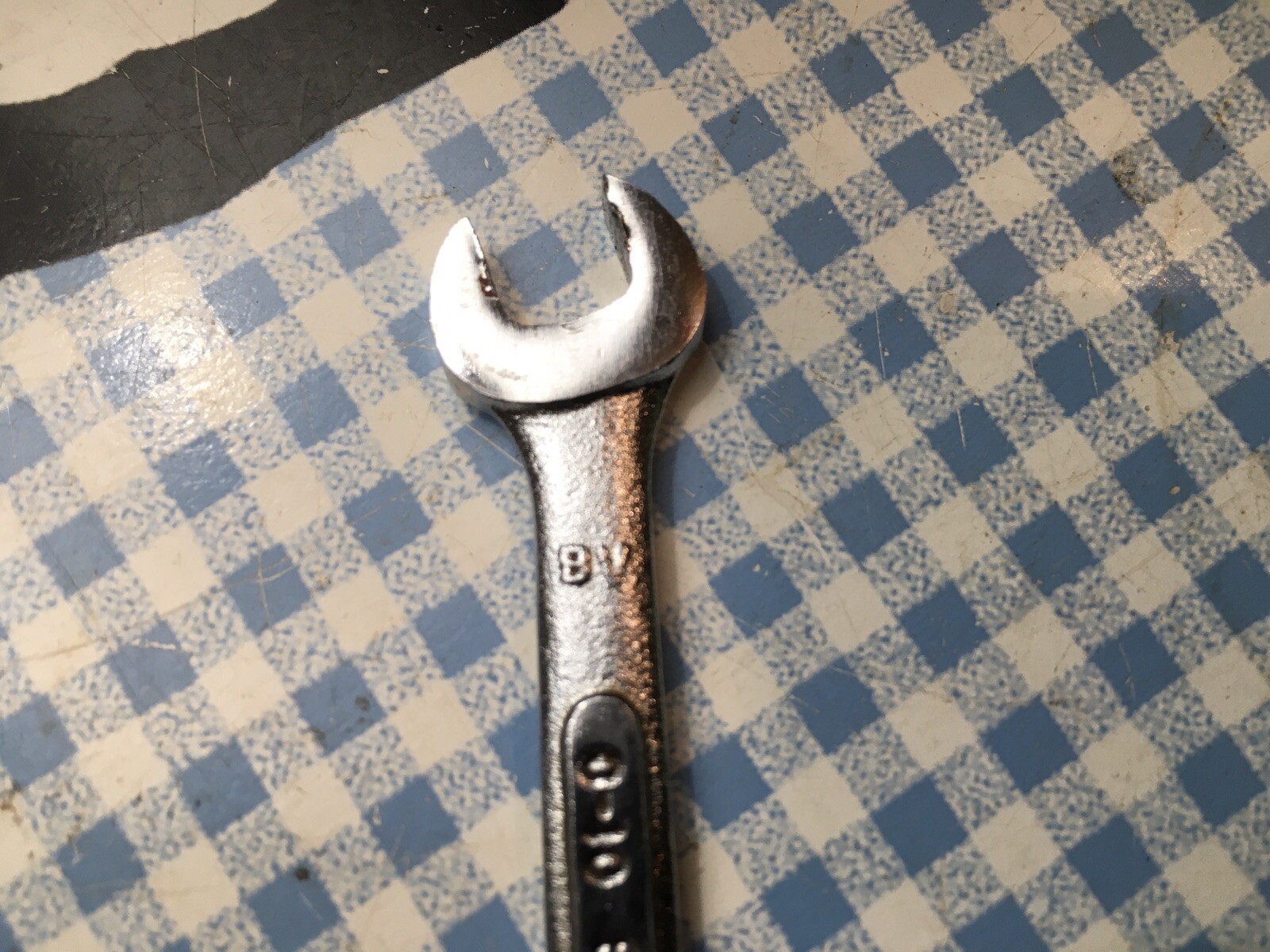 Vintage S-K Wayne 5/16” Combination Wrench No. C-10 Made in U.S.A BV 4” Long