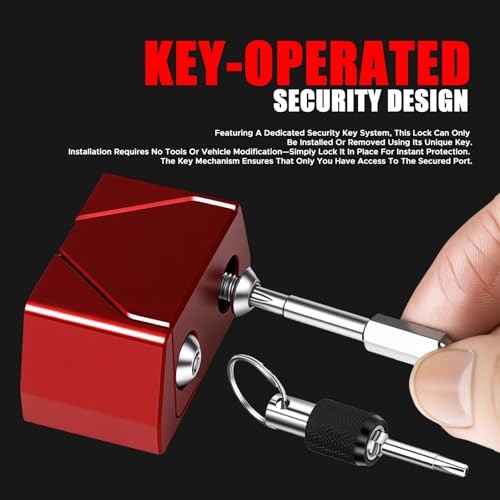 OBD II Port Lock Aluminum Alloy OBD Port Locking Tool,OBD II Port Lock