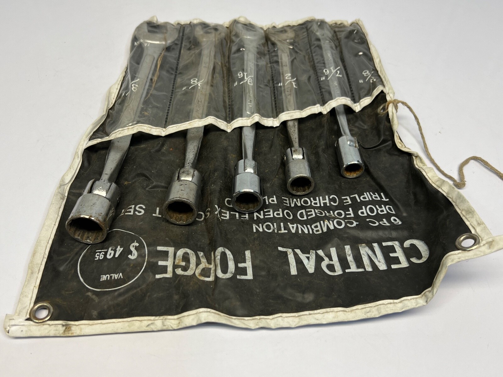 Central Forge Flexsocket Combination Wrench Set
