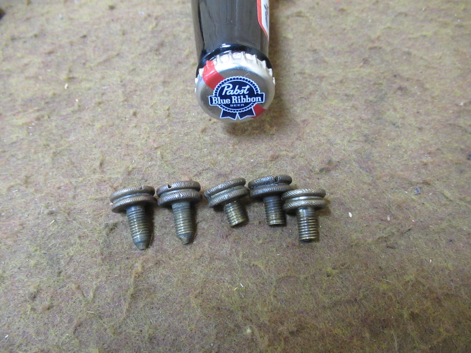Stanley 45 Plane,fence screw(ONLY)(1)Type 2,brass,1886-92~GD+🤠S1.26.23R