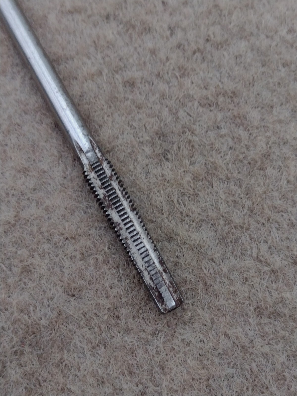 Vintage Greenfield GTD 1/4″ – 28 Extension Tap Extended Long USA Made HT E12 SAE