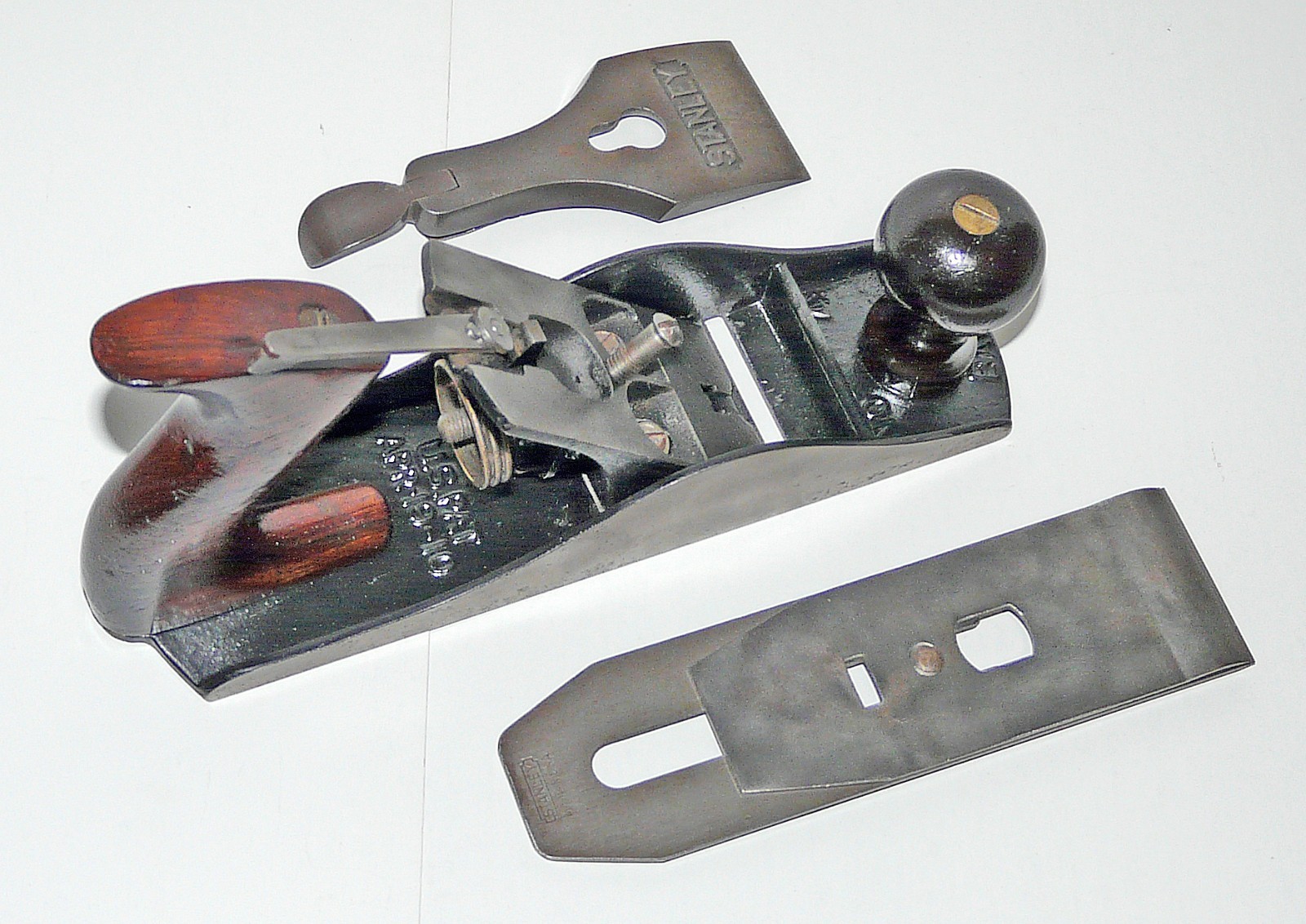 Stanley 4C~Corrugated Bottom Bench Plane~Type 13~Circa 1925-28~Refurbished~VGC