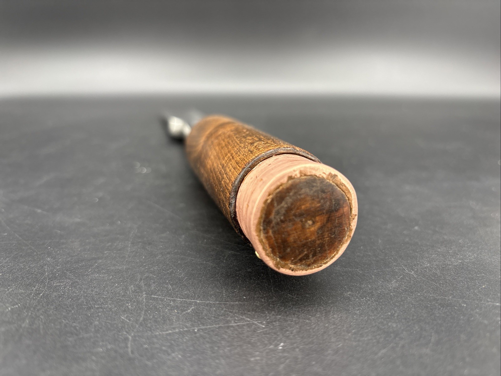 Vintage No. 341 Greenlee 1-1/4” Socket Gouge Chisel 14” Total Length W/ Handle