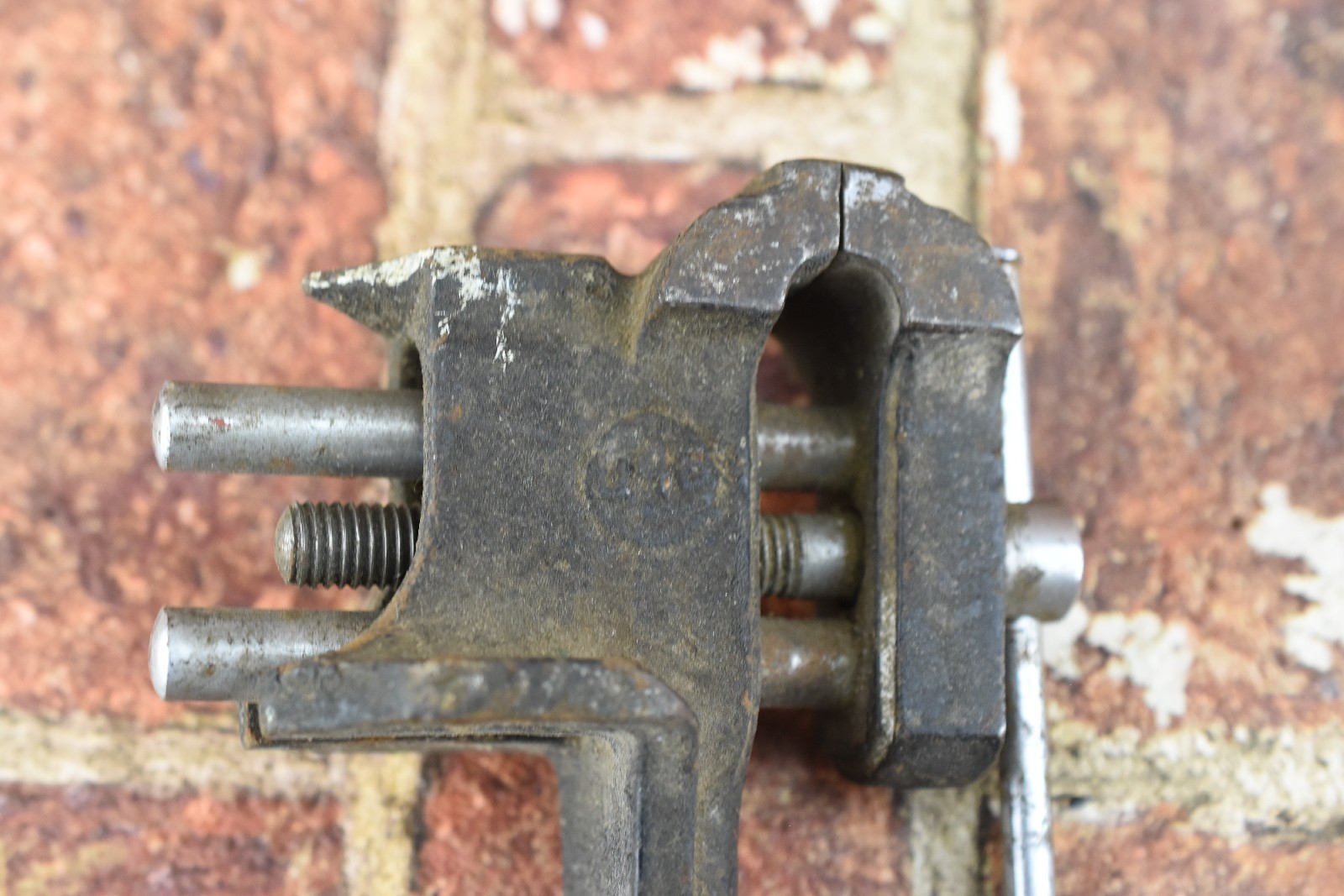 Old Soviet vice clamp metal work Jewelers Watchmakers tool USSR VTG